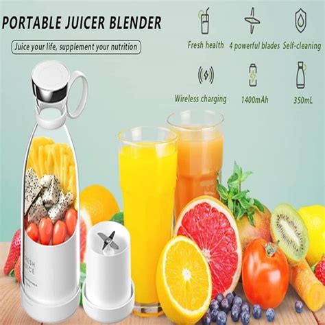 Portable Usb Juicer Blender Electric Mixer Bottle Blender Grinder