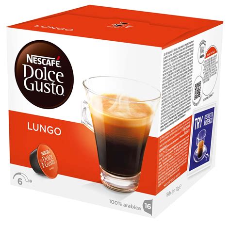 Nescafé Dolce Gusto Lungo 16 Pack Billig