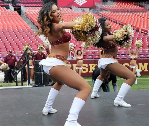 Cheerleaders at Washington Redskins Draft Party - Sports Illustrated