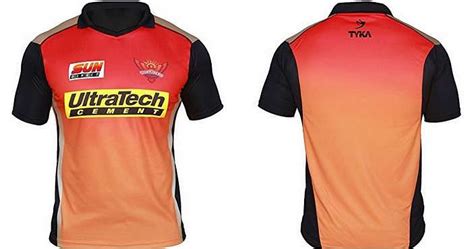 Sunrisers Hyderabad (SRH) IPL 2017 jersey unveiled