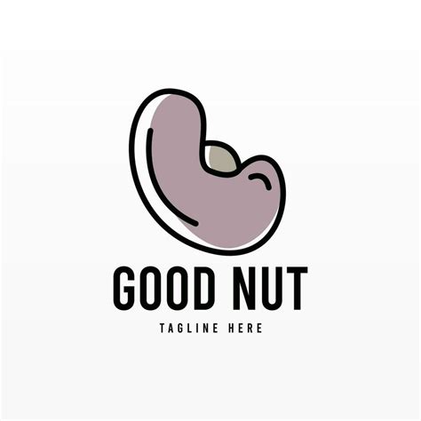 Nut logo design concept template 27476752 Vector Art at Vecteezy