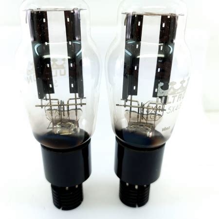 X X G Ultron Tube S Prod Black Plates Mached Pair Ch