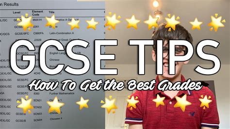 GCSE TIPS HOW I GOT ALL 9s A S Revision Study Leave Exam Tips