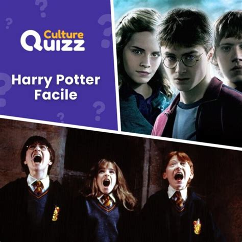 Quiz Harry Potter 1 Cinéma Niveau Facile Culture Quizz