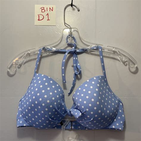 Shade Shore Blue White Polka Dot Bikini Two Piece Wom Gem