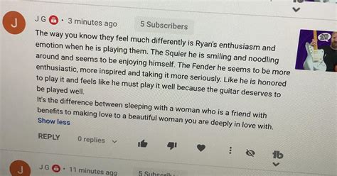 This Guy Wants To Fuck My Guitars R Guitarcirclejerk