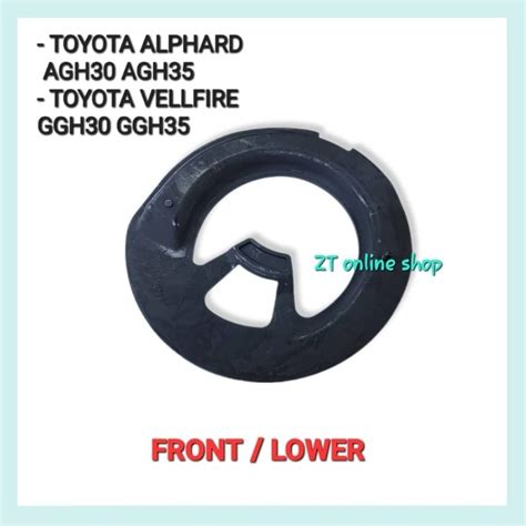 FRONT COIL SPRING RUBBER LOWER TOYOTA ALPHARD AGH30 AGH50 VELLFIRE