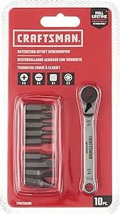 Craftsman Juego De Destornilladores Trinquete Multibroca Cmht