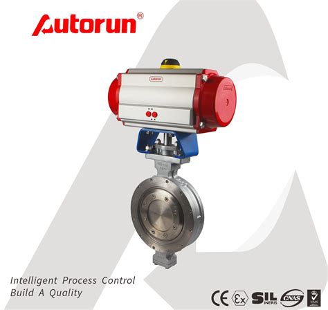 Pneumatic Three Eccentric Butterfly Valve China Pneumatic Butterfly