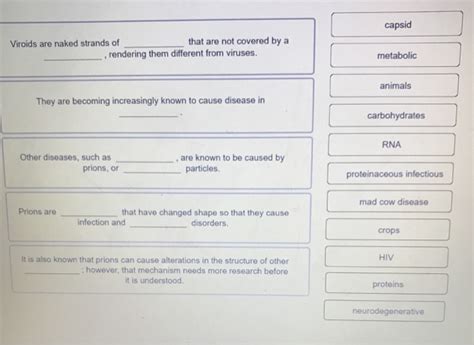 Solved Capsid Viroids Are Naked Strands Of That Are Not Covered By