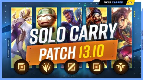 The New Best Solo Carry Champions Patch Youtube