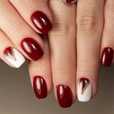 Unghie Rosse Natale Immagini E Idee Natalizie Holiday Nails