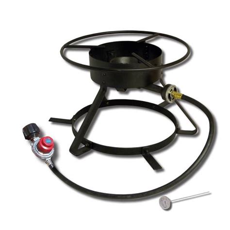 King Kooker Portable Propane Outdoor Cooker With 15 In Diameter Top Ring For Holding Large Pots