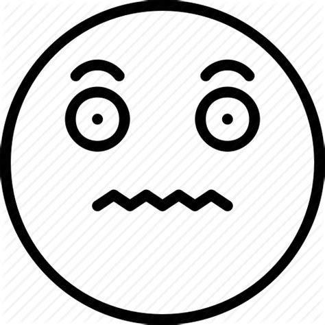 Emoticon Face Smile Facial Expression Head Line Art Smiley Line Icon