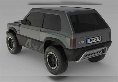 El Fiat Panda 4x4 Entra A La Moda De Los Restomod En Un Proyecto