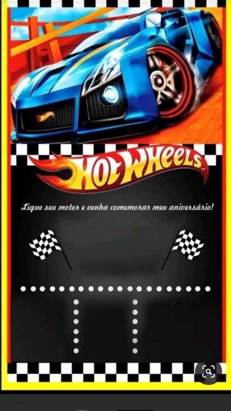 Pin de Gaa Bii Romero em Pines creados por vos Festa hot wheels Aniversário hot wheels Festa