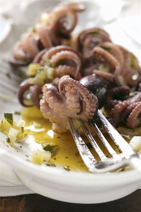 Octopus Marinated In Oil And Vinegar Greek Recipe