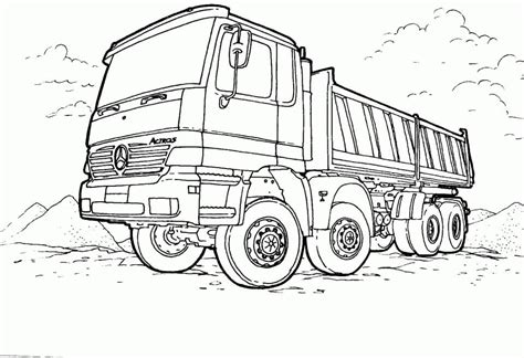 Camioneta Perfecta Para Colorear Imprimir E Dibujar Coloringonly