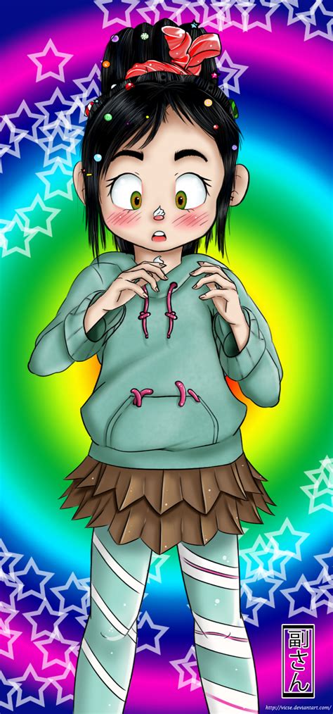 Vanellope Von Schweetz By Vicse On Deviantart