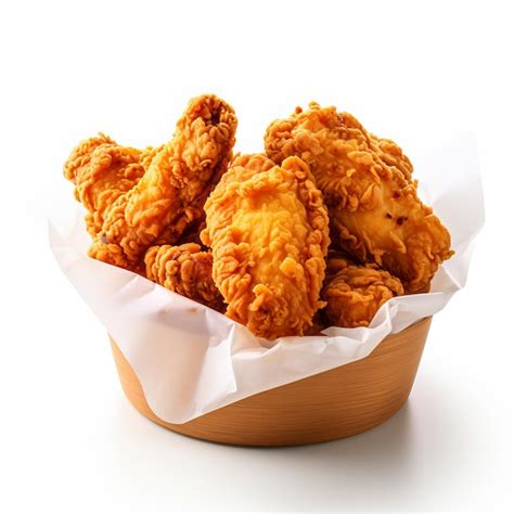 Premium Photo Crispy Fried Chicken In The Bucket Chicken Bucket