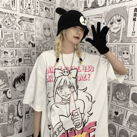 Harajuku Anime Japon S Unisex Camiseta Harajuku Manga Corta Etsy