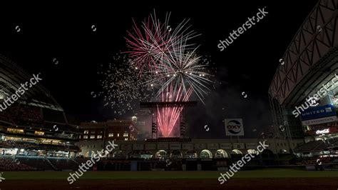 Fireworks After Major League Baseball Game Editorial Stock Photo - Stock Image | Shutterstock