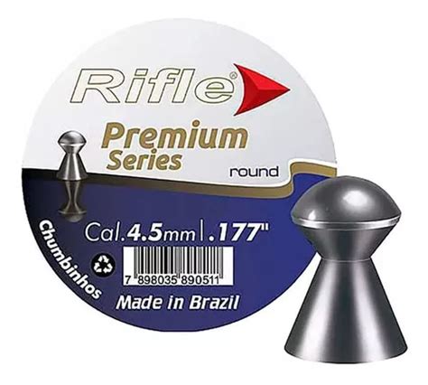 Chumbinho Premium Series Round Mm Un Rifle Parcelamento Sem Juros