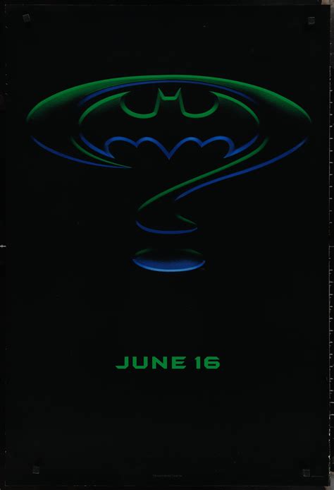 Batman Forever Movie Poster 1995 1 Sheet 27x41