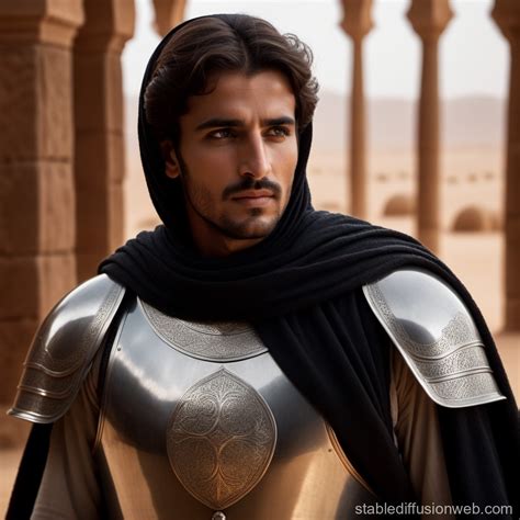 Arabian Knight vs. The West | Stable Diffusion Online