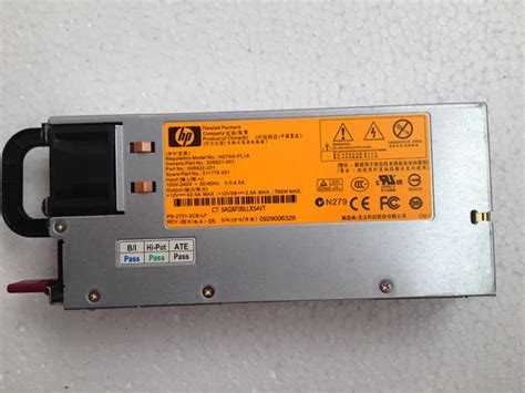 For HP DL380 G7 G6 HSTNS PL18 HSTNS PD18 DPS 750RB A 750W Power Supply