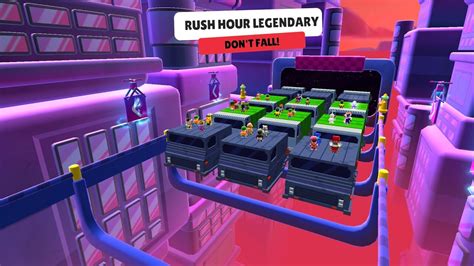 New Map Rush Hour Legendary In Stumble Guys 0 73 YouTube