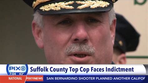 Former Suffolk County police chief arrested, faces indictment