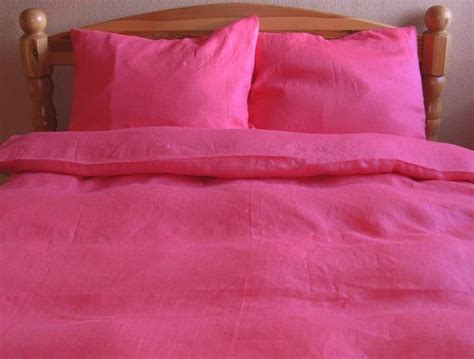 Natural Linen Cotton Pink Duvet Cover In By Naturalhometreasures 135