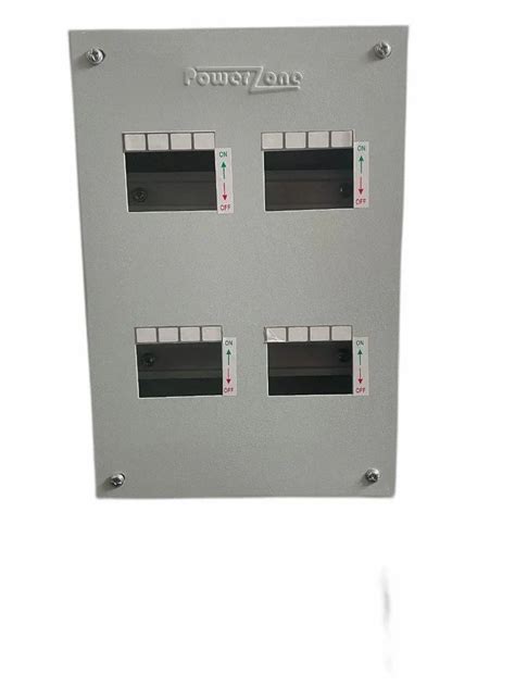 Three Phase 4 Way Tpn Single Door Mcb Distribution Board Classic