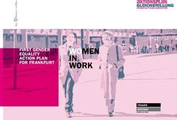 Women In Work First Gender Equality Action Plan For Frankfurt