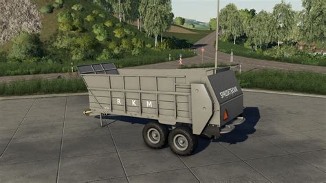 Lizard RKM Miststreuer V1 0 0 0 FS19 Landwirtschafts Simulator 25