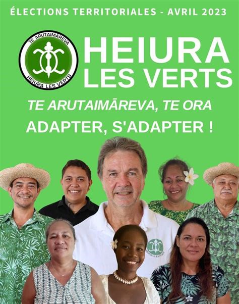 Jean T Faatau on Twitter 7 Les écolo de Heiura Les Verts Jacky