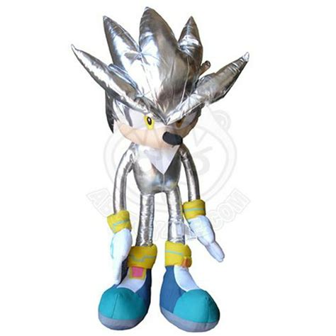 Plush Sonic The Hedgehog Silver Soft Doll Toys New 12 Walmart