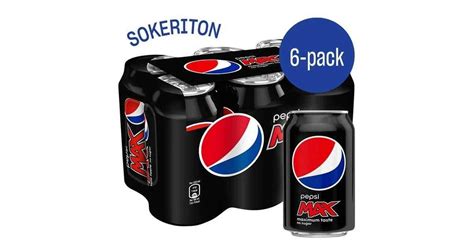 6 X Pepsi Max Virvoitusjuoma 033 L S Kaupat Ruoan Verkkokauppa