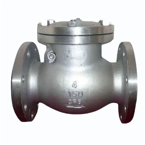 Ss Flange Non Return Valve Stainless Steel At Rs 4200piece In New Delhi Id 2852622955155