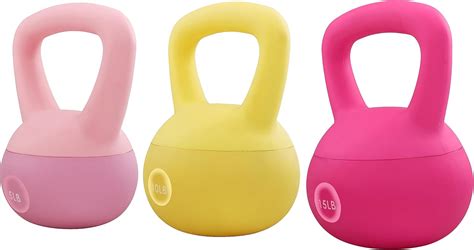 Amazon Fitvids Soft Kettlebells Sea And Iron Sand Filled