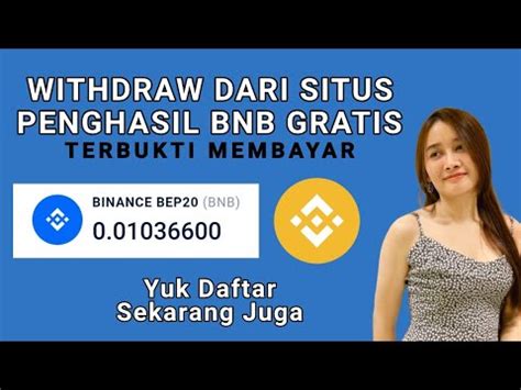 Withdraw Penghasil Binance Coin Terbukti Membayar Legit YouTube