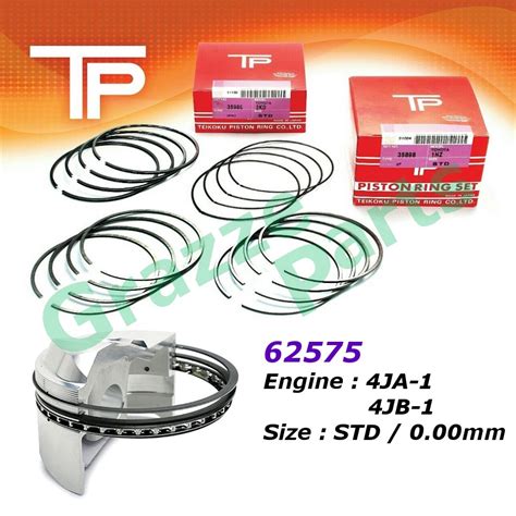 TP Piston Ring STD 0 00mm Size For Isuzu D Max DMax 2 5 TFR 4JA1