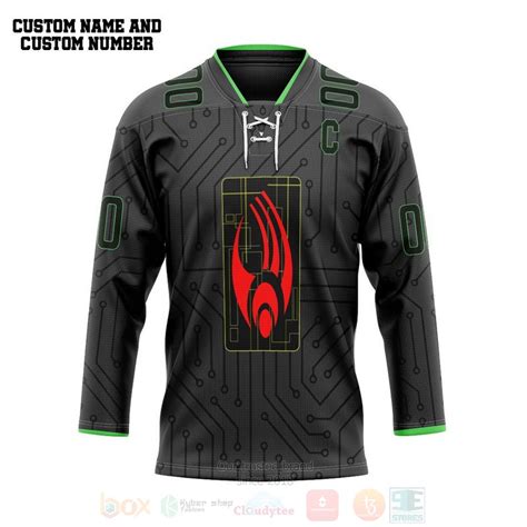 Hot Star Trek Borg Collective Hockey Team Personalized Hockey Jerseys