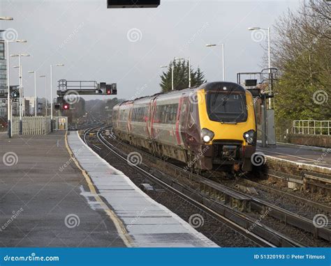 passenger train   railway railway transport editorial image