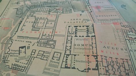 Palatine Hill Map