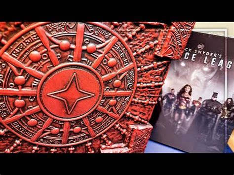 Zack Snyder S Justice League Snyder Cut Steelbook Mother Box Unboxing