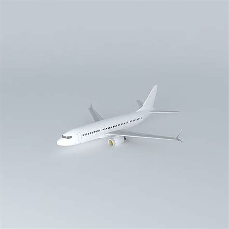 Template Boeing 737 Max 7 Free 3d Model Cgtrader