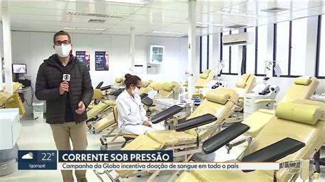 Campanha da TV Globo incentiva doação de sangue em todo o país MG1 G1