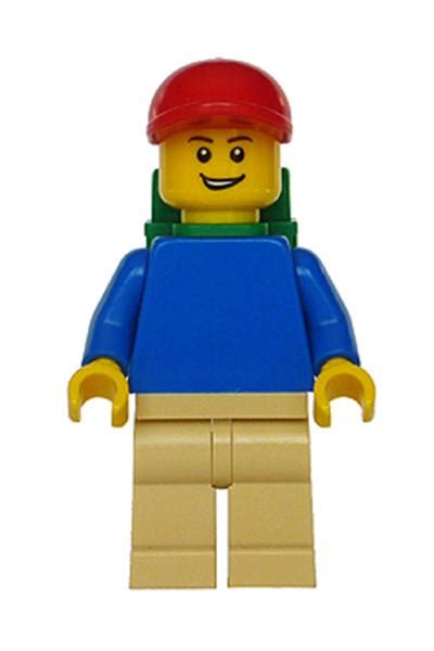 LEGO Male With Plain Blue Torso Minifigure Pln167 BrickEconomy